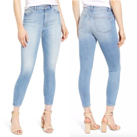 DL1961 Farrow High Waist Crop Skinny Jeans - Picture 1 of 6